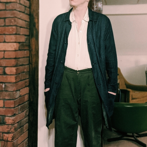 DENIM UNISEX DUSTER - Picture 3 of 4